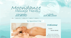 Desktop Screenshot of moondancemassage.info